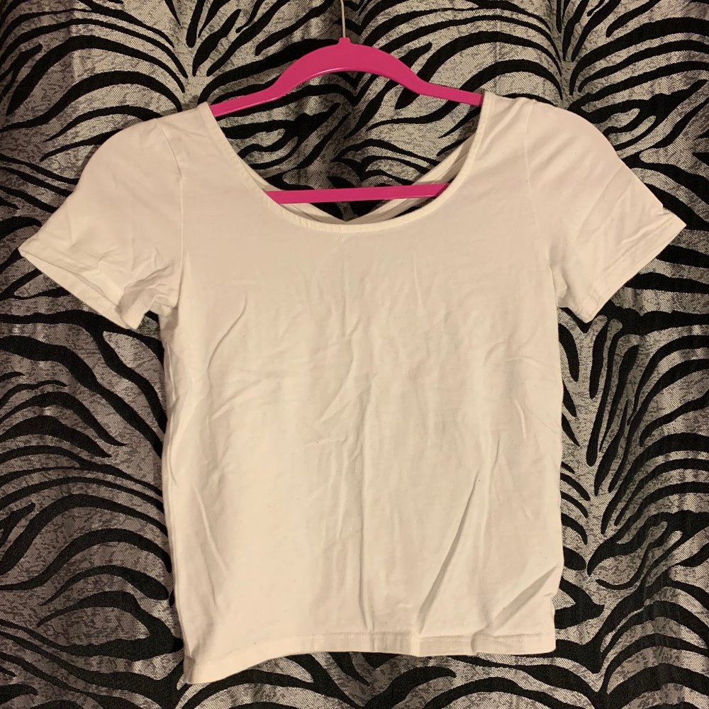 White Aeropostale Crop Top